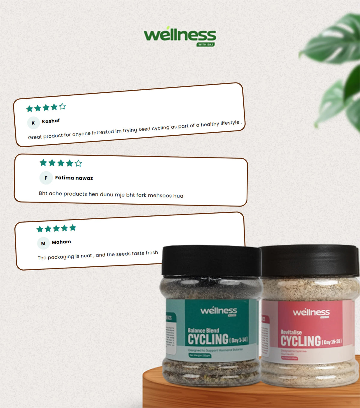 PCOS Seed cycling Kit